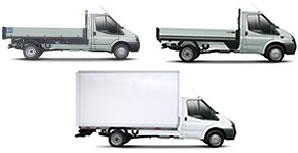 New Vans UK - Ford One-Stop: Dropside, Tipper, Box Van and Curtain Side Van
