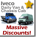 Massive discounts on Iveco Daily vans and Chassis Cabs...